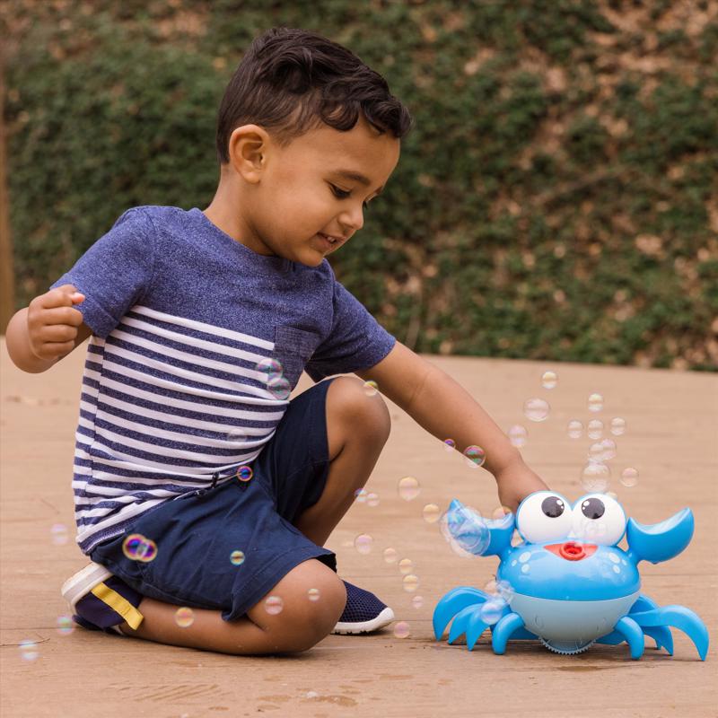 Maxx Bubbles Dancing Crab Bubble Machine Blue