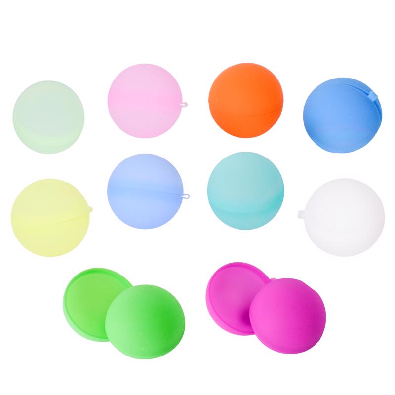 Maxx Bubbles Reusable Water Balloons Silicone Assorted 10 pc