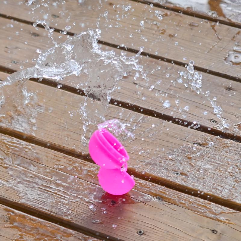 Maxx Bubbles Reusable Water Balloons Silicone Assorted 10 pc