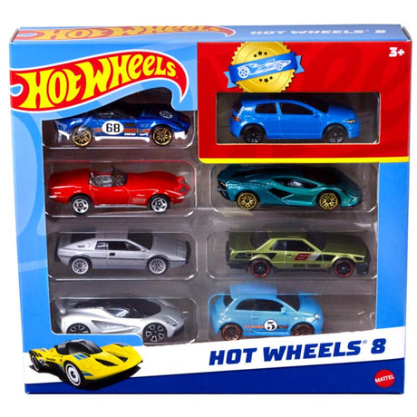 HOT WHEELS CARS 8PC