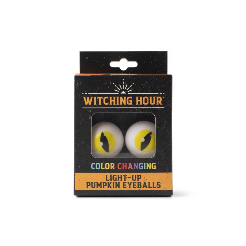 Witching Hour LED Light-Up Eye Pumpkin Accessory 1 pk