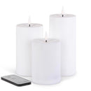 Gerson White No Scent LED Flameless Flickering Candle