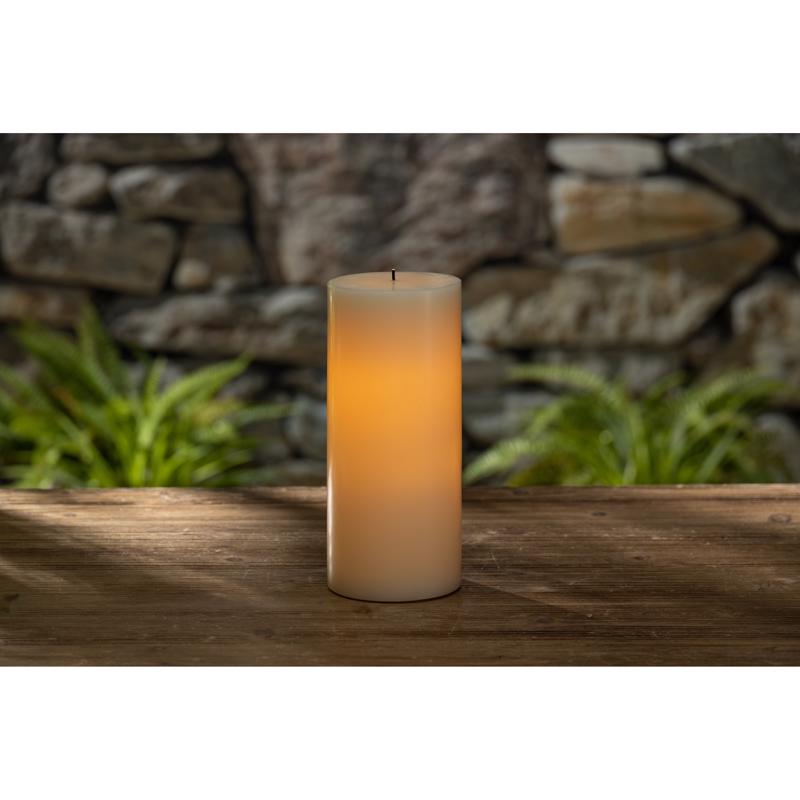 Gerson Bisque No Scent Flameless Flickering Candle