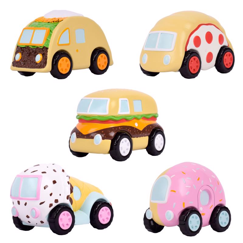 Maxx Action Micro Food Trucks Assorted 5 pc