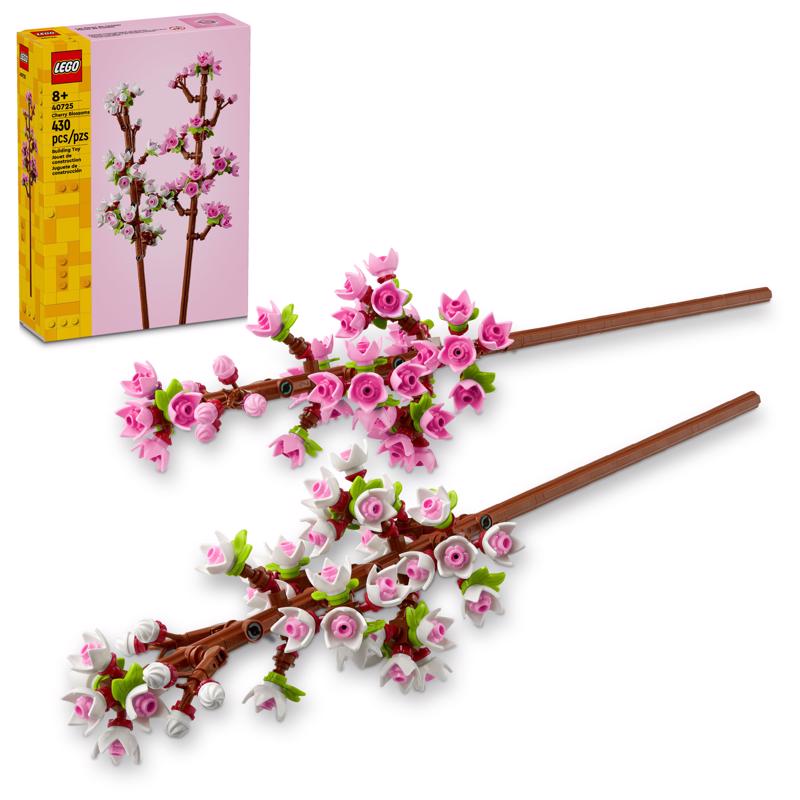 LEGO Cherry Blossoms Bouquet Multicolored 430 pc