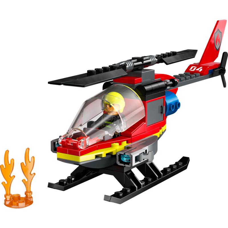 LEGO City Fire Rescue Helicopter Multicolored 85 pc