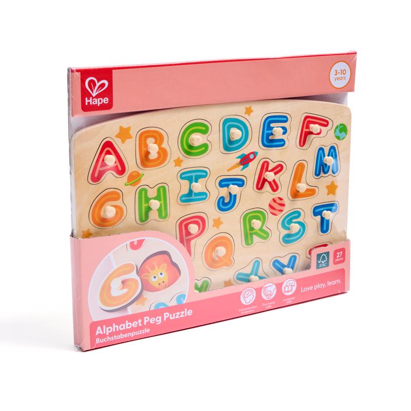 PEG PZZL ALPAHBET 27PC