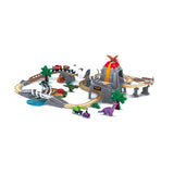 Hape Dinosaur  Railway Adventure Set Multicolored 61 pc