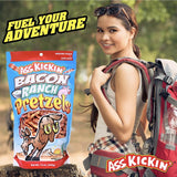Ass Kickin' Bacon Ranch Pretzels 12 oz Bagged