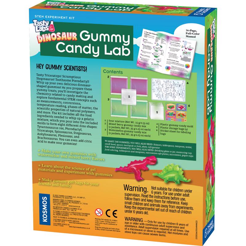 GUMMYLAB DINO BRY/WTRMLN