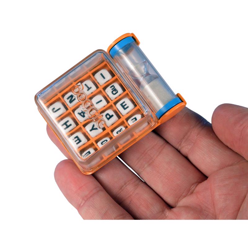 Worlds Smallest Boggle with Timer Orange