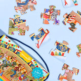 Upbounders Joyful Carousel 2-Sided Jumbo Puzzle for Preschoolers 24 pc