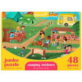 Upbounders Camping Outdoors Kids Jumbo Puzzle Multicolored 48 pc