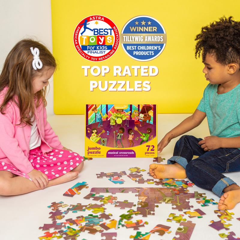 Upbounders Musical Crossroads Kids Jumbo Puzzle 72 pc
