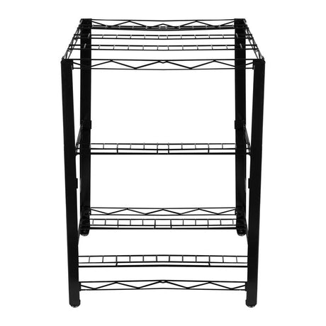 NS DSPLY RACK STL BLK20"