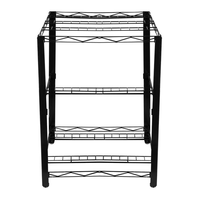 NS DSPLY RACK STL BLK20"