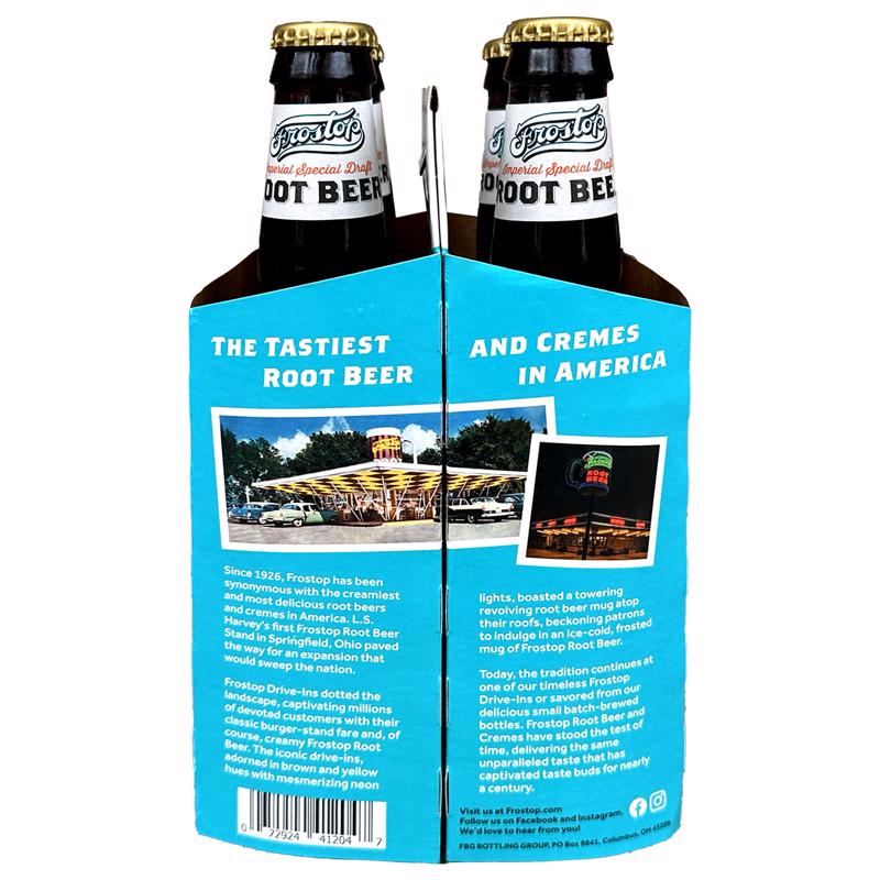 Frostop Root Beer Cane Sugar Soda 12 oz 1 pk