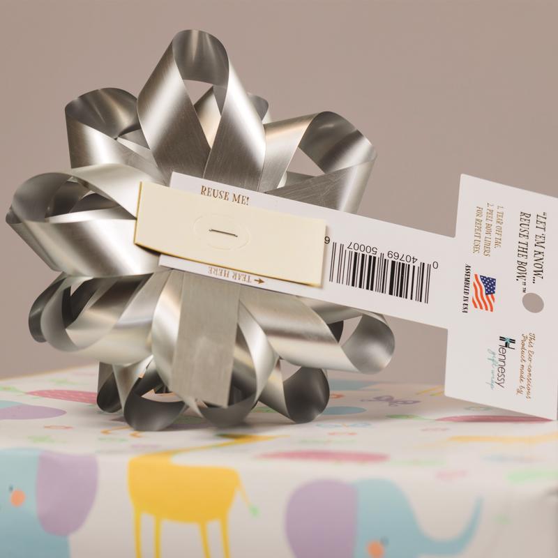 Hennessy Gift Wrap Repeat-A-Bow Pink Gift Bows