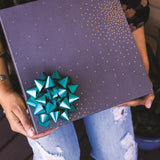 Hennessy Gift Wrap Repeat-A-Bow Blue Gift Bows