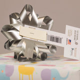 Hennessy Gift Wrap Repeat-A-Bow White Gift Bows