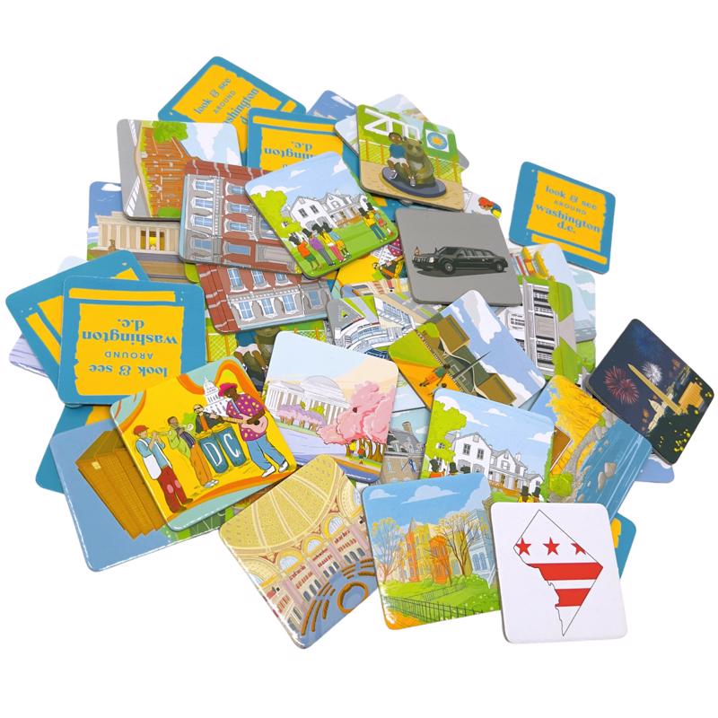 Upbounders Washington DC Memory Game 48 pc