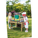 Hape Outdoor Kitchen Plastic/Wood Multicolored 10 pc
