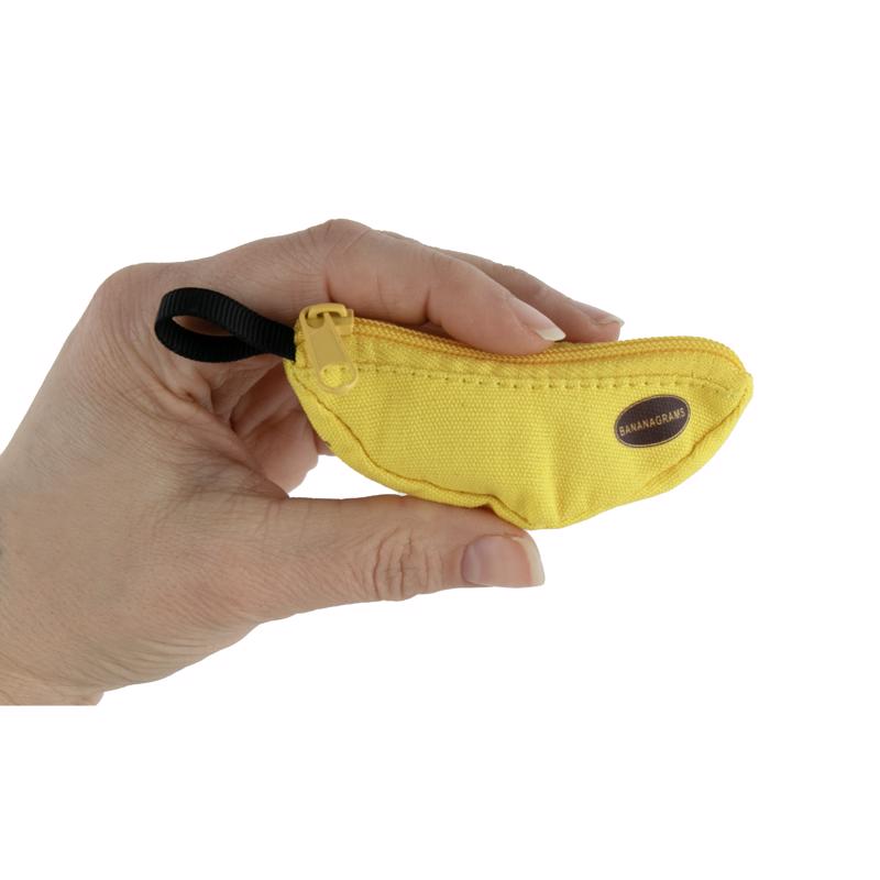 World's Smallest Bananagrams Word Game Yellow 145 pc