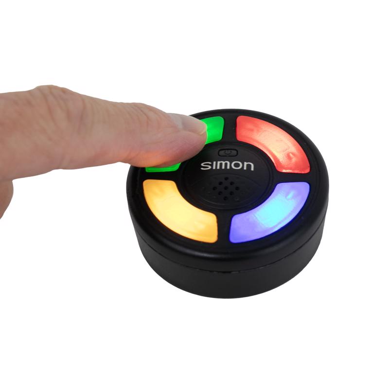 World's Smallest Simon Game Multicolored