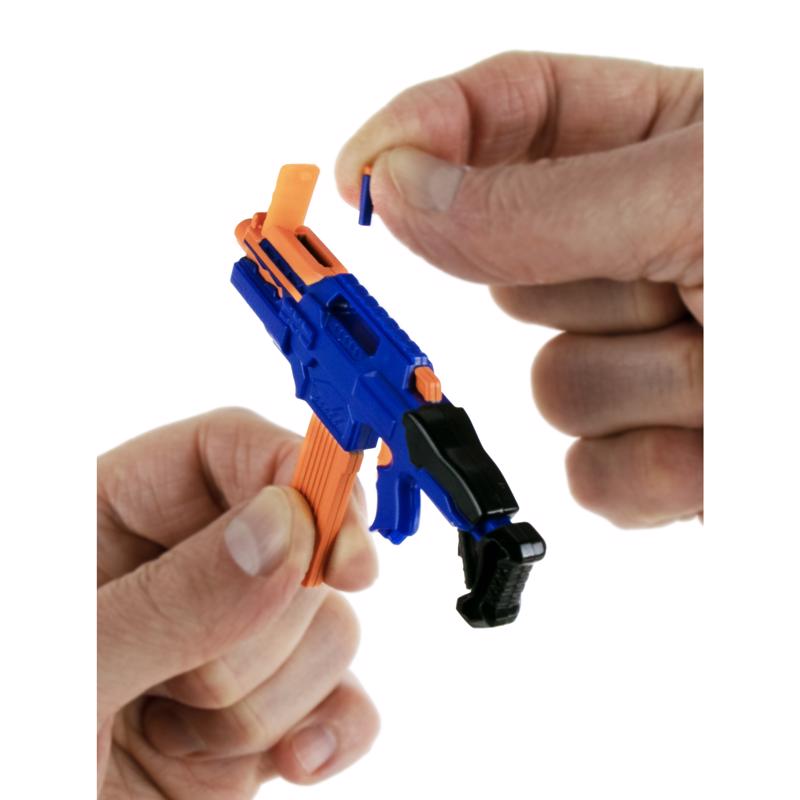 World's Smallest Nerf Blasters Dart Launcher Toy Multicolored