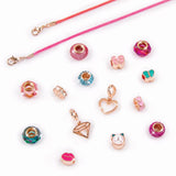 Make It Real Halo Charms Pretty in Pink Bracelets Assorted 17 pc