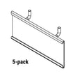 Black Metal Sign Holder 2.25 in. H X 5.25 in. L