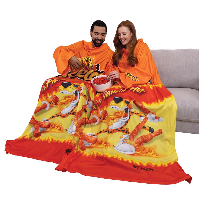 Snuggie Cheetos Flaming Hot Blanket Polyster 1 pk