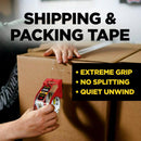 Scotch Box Lock 1.88 in. W X 54.6 yd L Shipping Tape