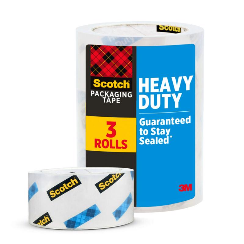 Scotch 1.88 in. W X 38.2 yd L Heavy Duty Packaging Tape
