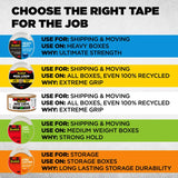 Scotch 1.88 in. W X 38.2 yd L Heavy Duty Packaging Tape
