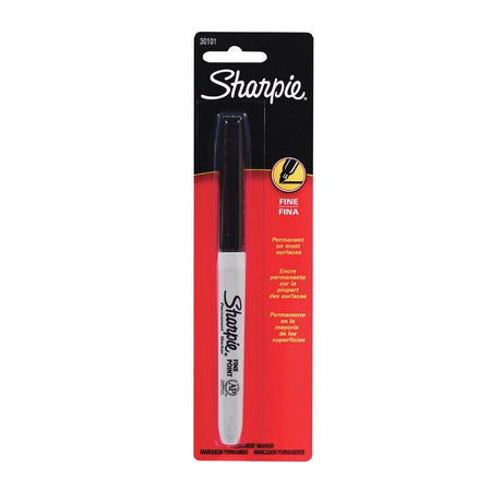 SHARPIE MARKER FINE BLK