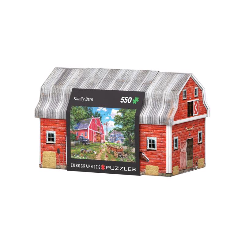 PUZZLE FAMILY BARN 550PC