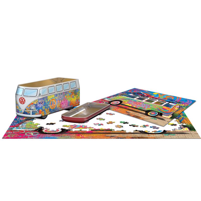 Eurographics Volkswagen Bus Jigsaw Puzzle Cardboard Multicolored 550 pc