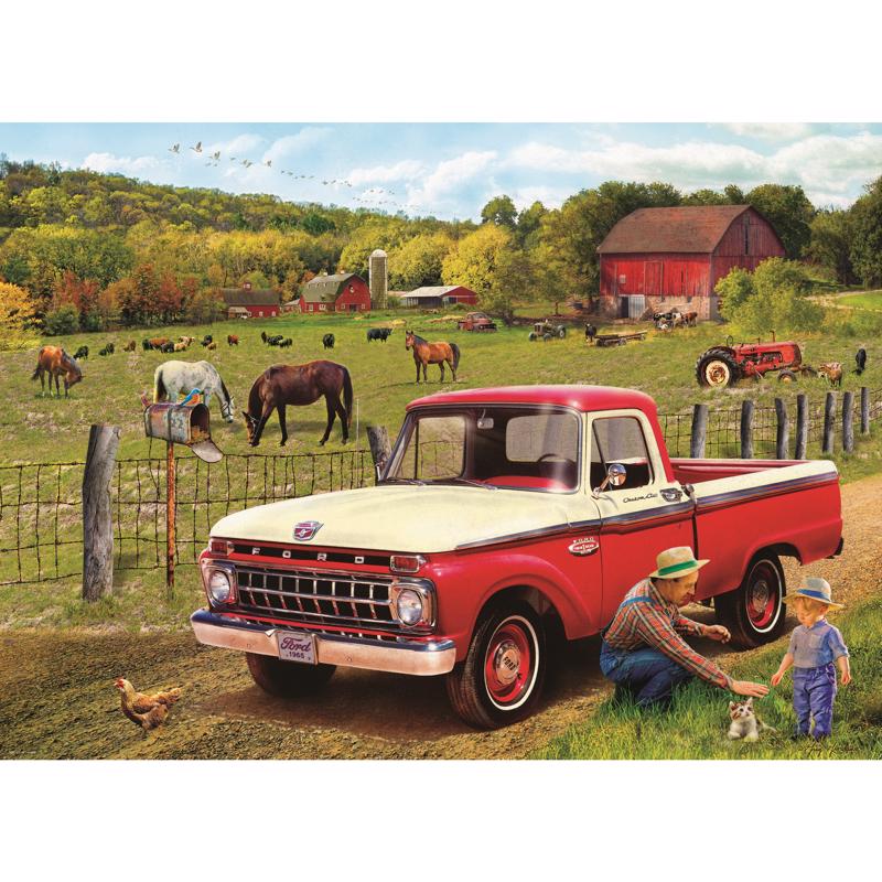 Eurographics Grandpa's Old Truck Puzzles Cardboard Multicolored 1000 pc