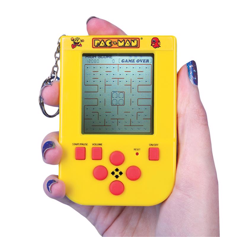 Fizz Pac Man Key Ring Arcade Game Yellow