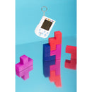 Fizz Tetris Key Ring Arcade Game White