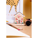 Fizz Make Your Own Gingerbread House Dough Craft Set Multicolored