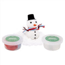 Fizz Make Your Own Desktop Snowman Craft Set Multicolored