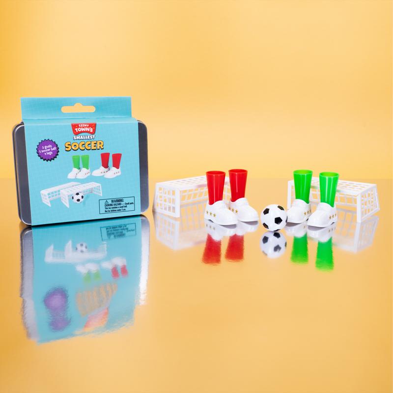 Fizz Teeny Town Soccer Game Multicolored