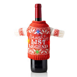 Uncle Bob's Light-Up Wine & Bottle Sweater 1 pk