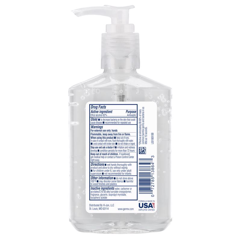 Germ-X Floral Scent Liquid Hand Sanitizer 8 fl. oz.