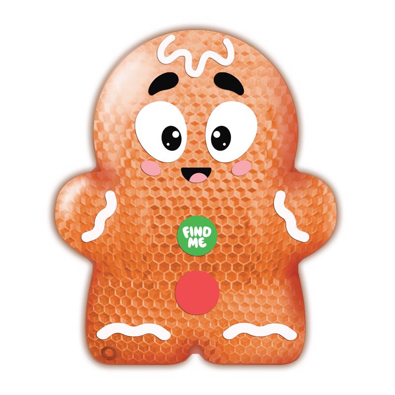 Silly Poopy Hide & Seek Gingerbread Toy Orange