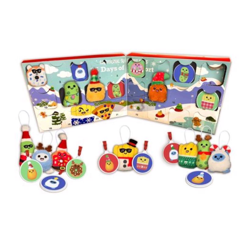 Emotional Support Advent Calendar Toy Multicolored