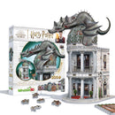 Wrebbit3D Harry Potter Gringotts Bank 3D Jigsaw Puzzle Multicolored 300 pc