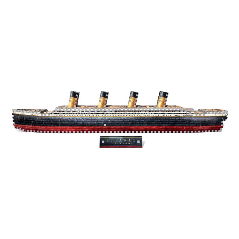 Wrebbit3D Titanic 3D Jigsaw Puzzle Multicolored 440 pc